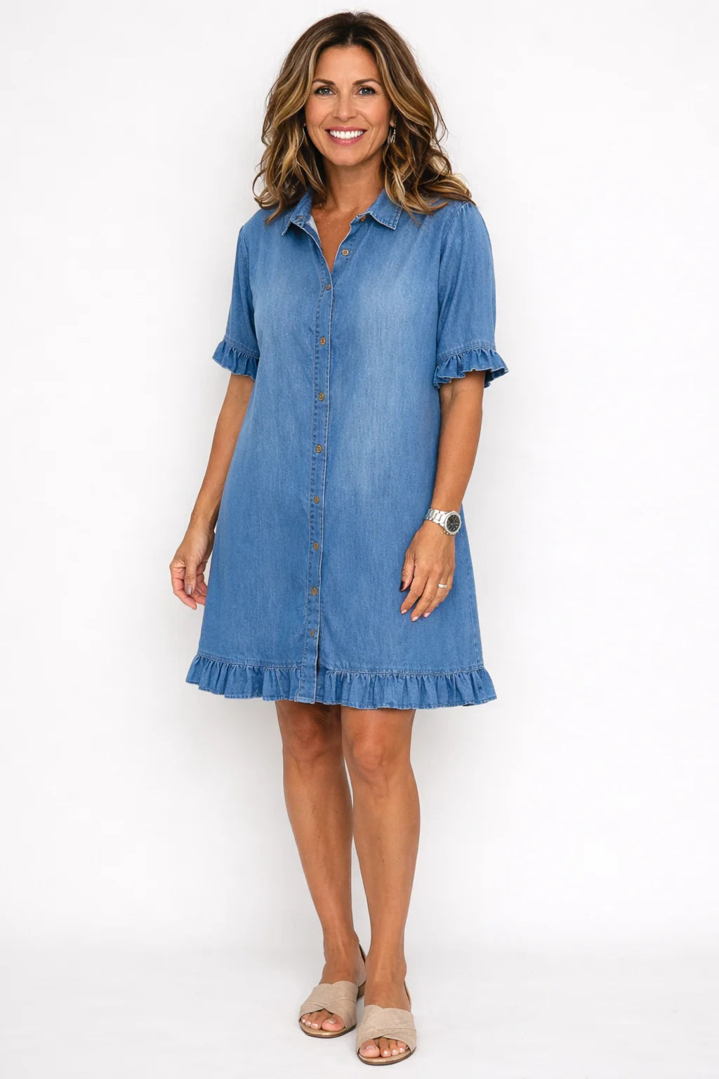 Velina Denim Dress