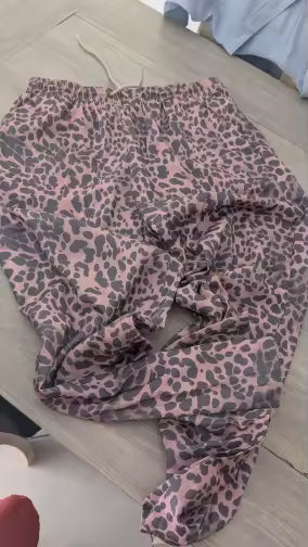 Leopard Jogging Pants