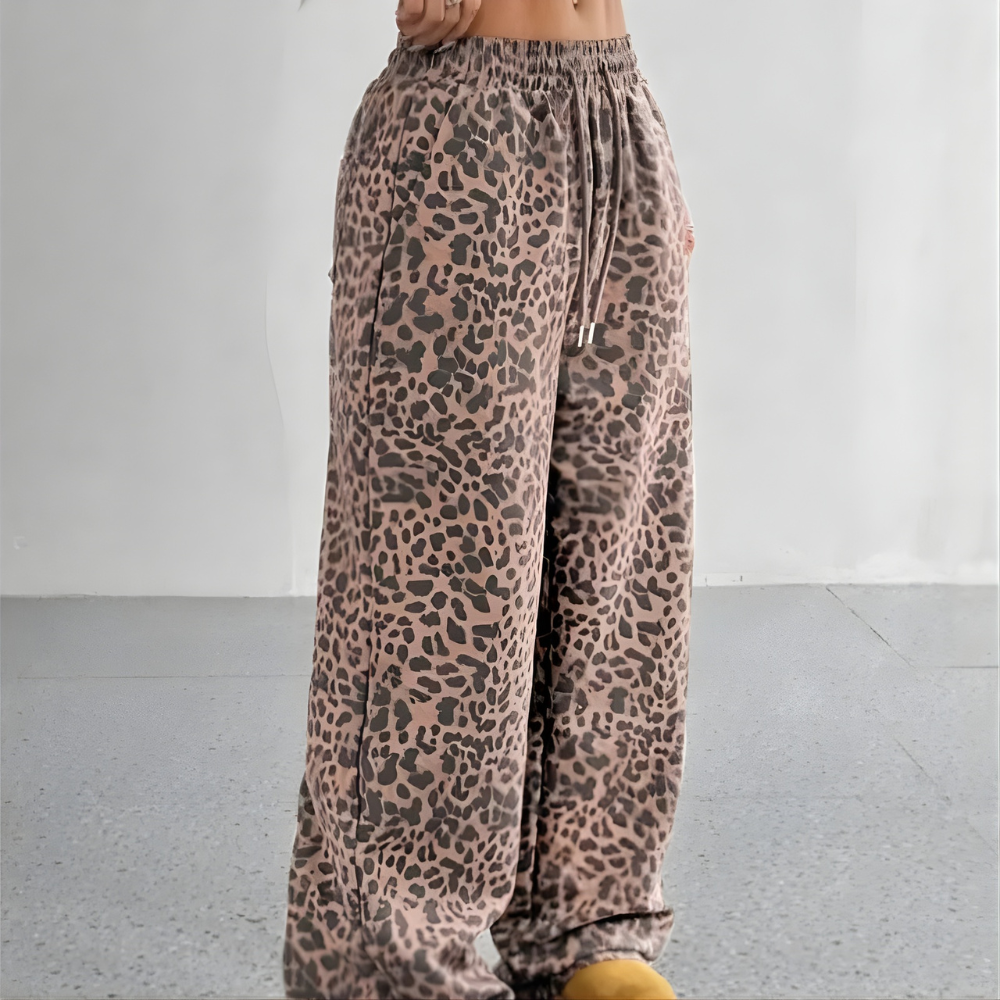 Leopard Jogging Pants