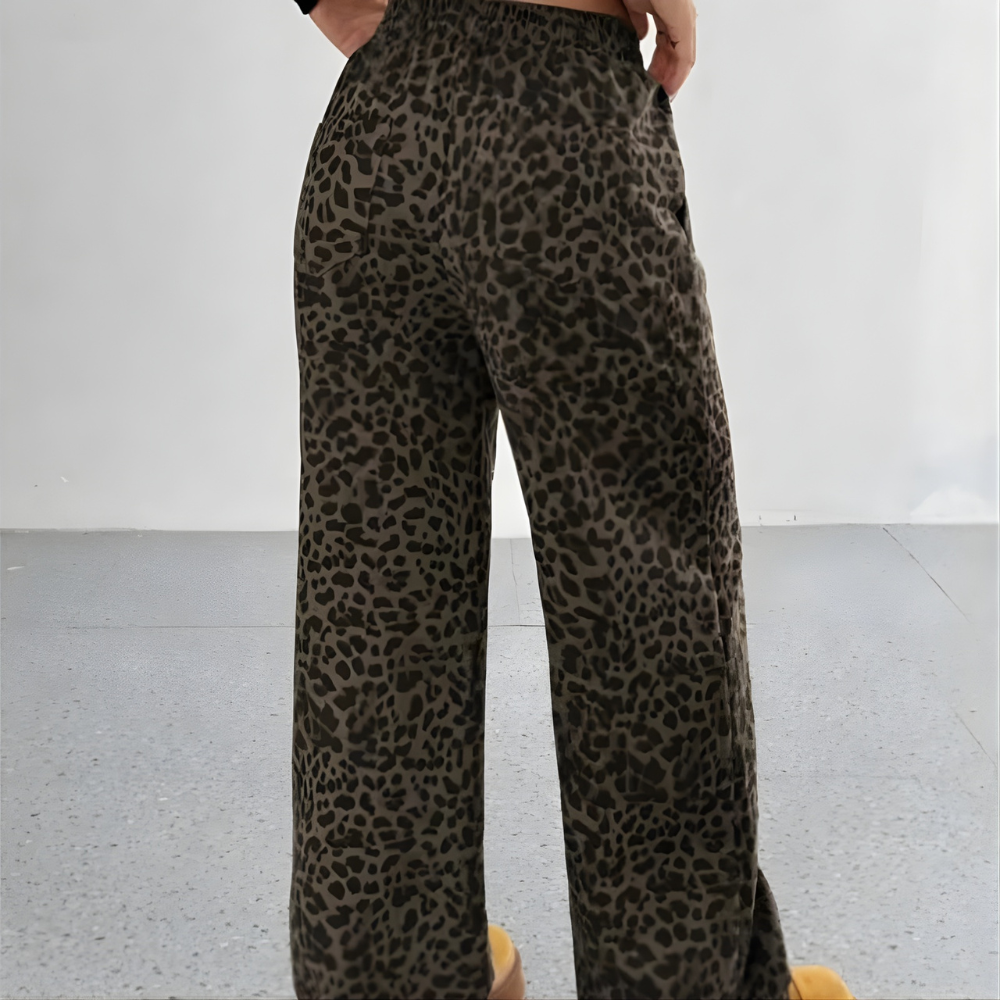 Leopard Jogging Pants