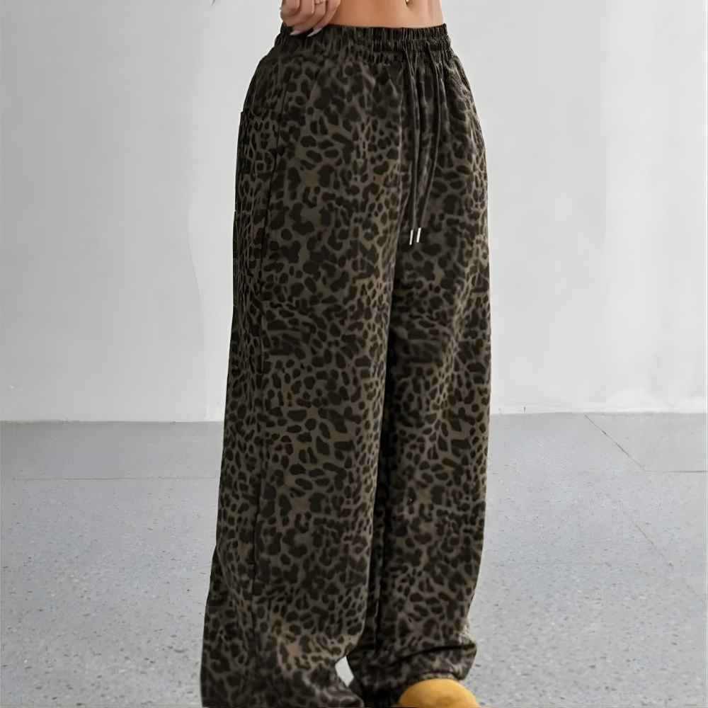 Leopard Jogging Pants
