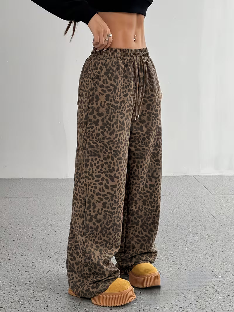 Leopard Jogging Pants